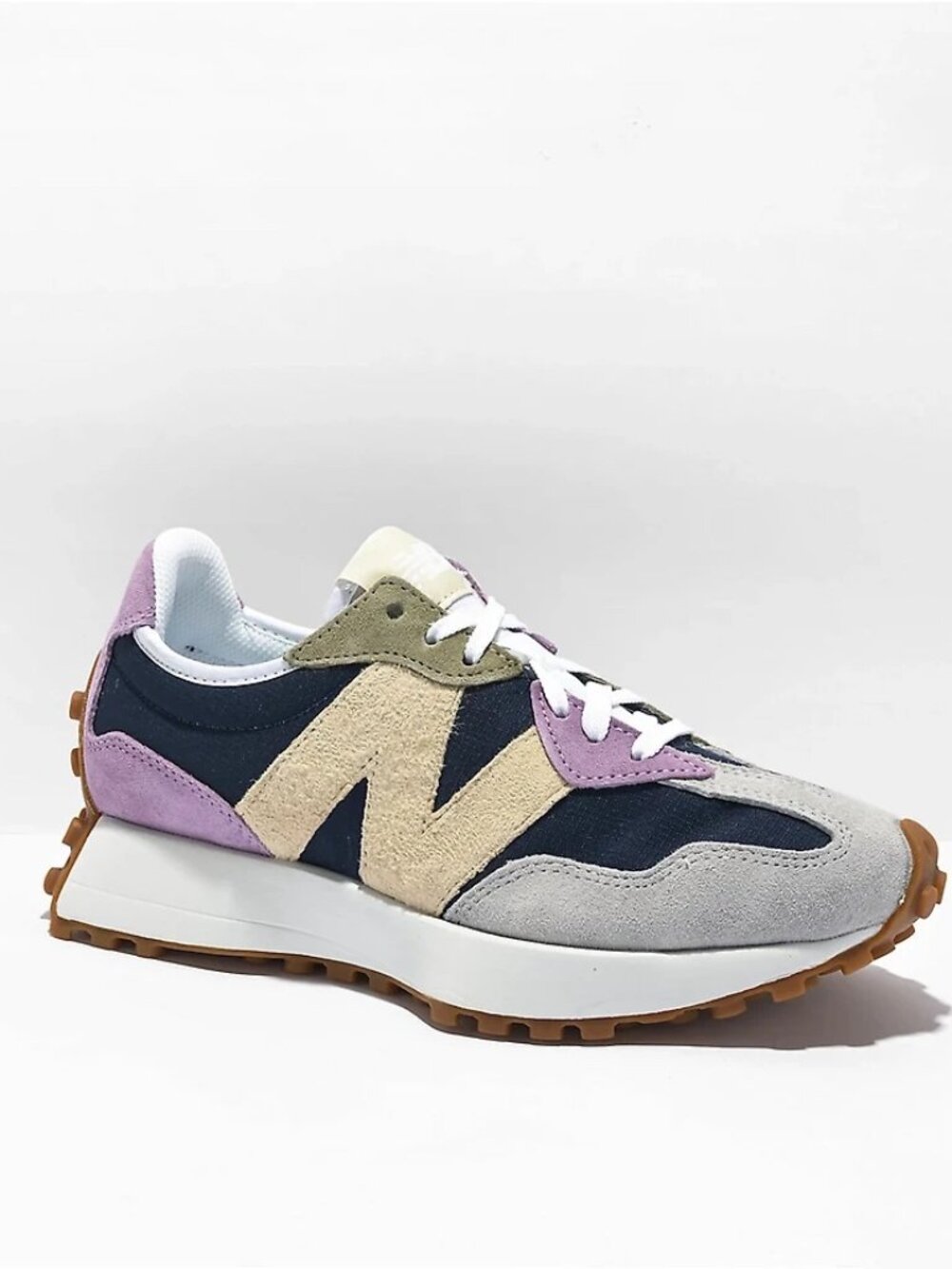 New Balance 327 Natural Indigo Raw Amethyst (W8)